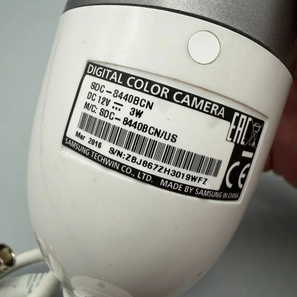 Samsung SDC-8440BCN 720p HD Surveillance Camera